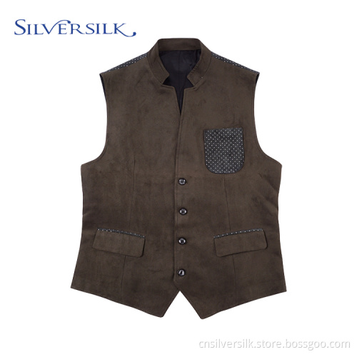 Anti Wrinkle Royal Waistcoat Suit Vest Men